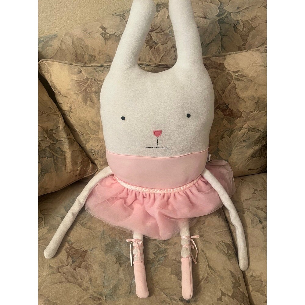 Very RARE Giant The Land of Nod Ltd Ed Ballerina Bunny